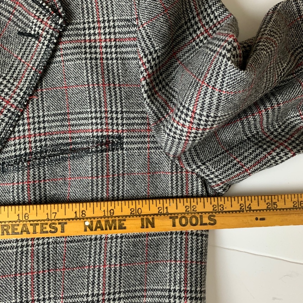 Dolce & Gabbana Gray Plaid Jacket - Picture 8 of 8